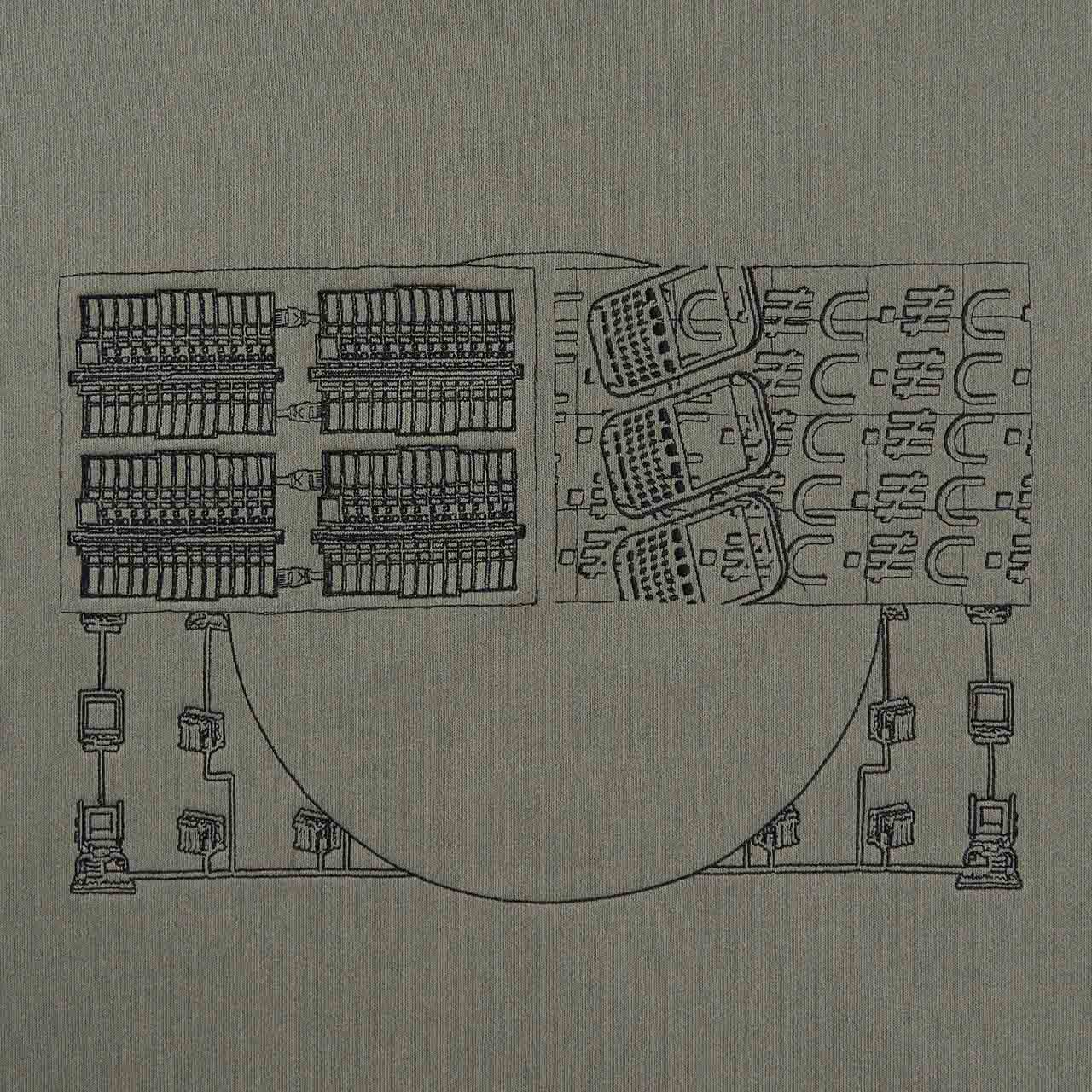 cav empt not identical to crew neck (green) - a.plus
