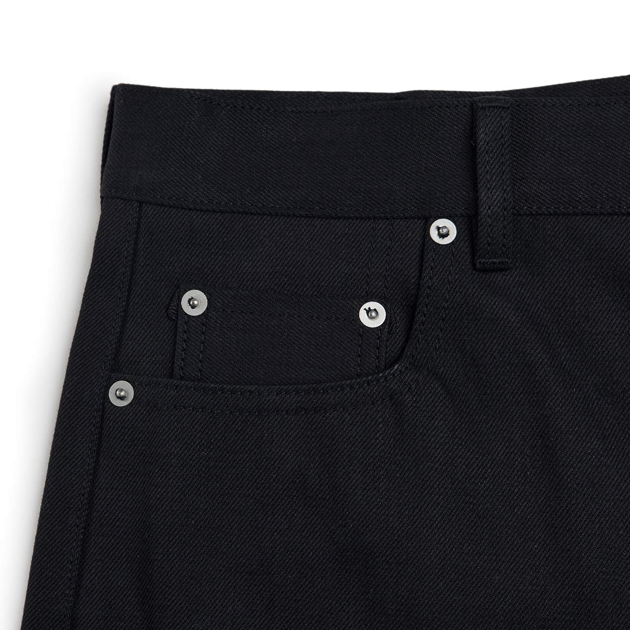 rick owens drkshdw denim pants bolan bootcut (black) - a.plus