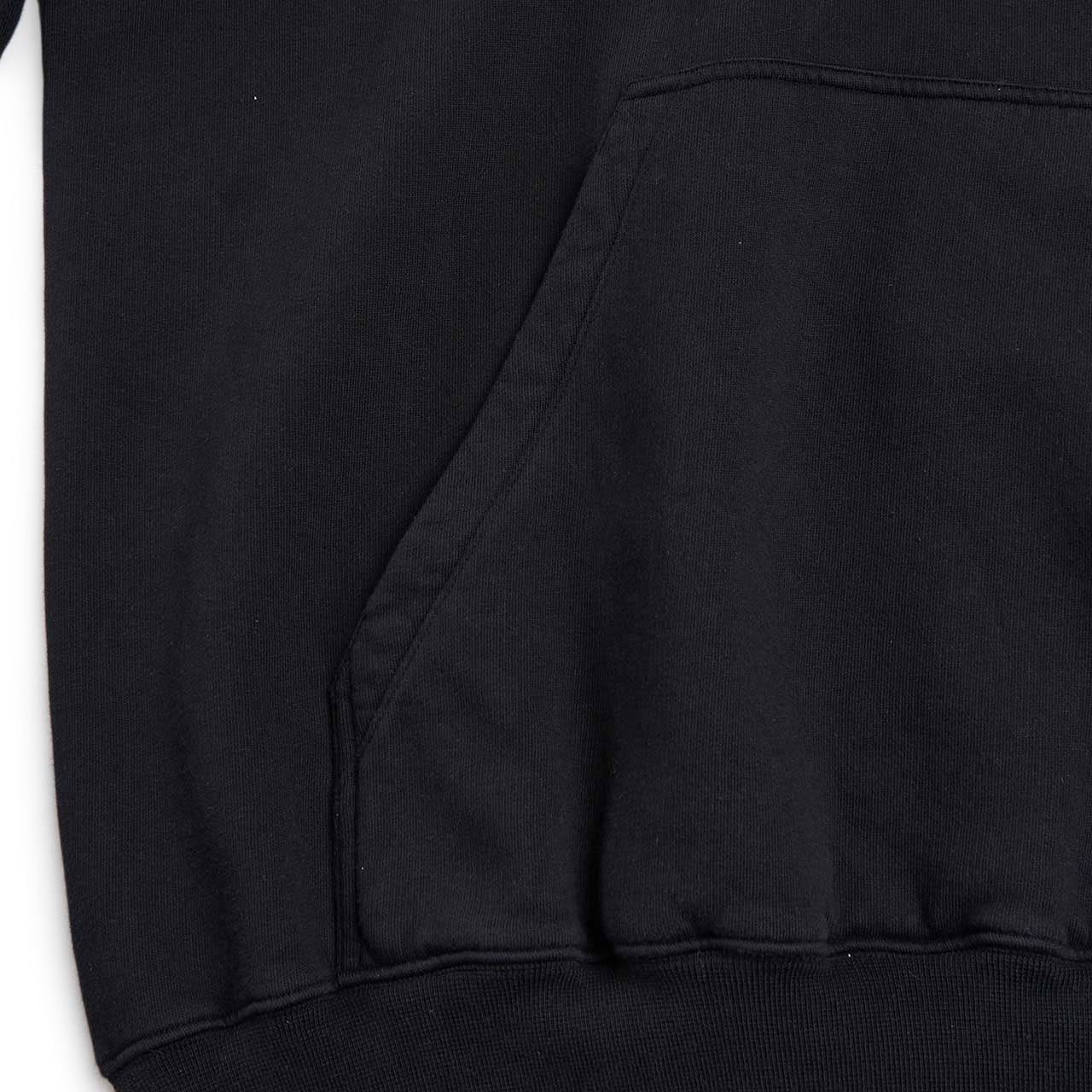 rick owens drkshdw granburry hoodie (black) - a.plus