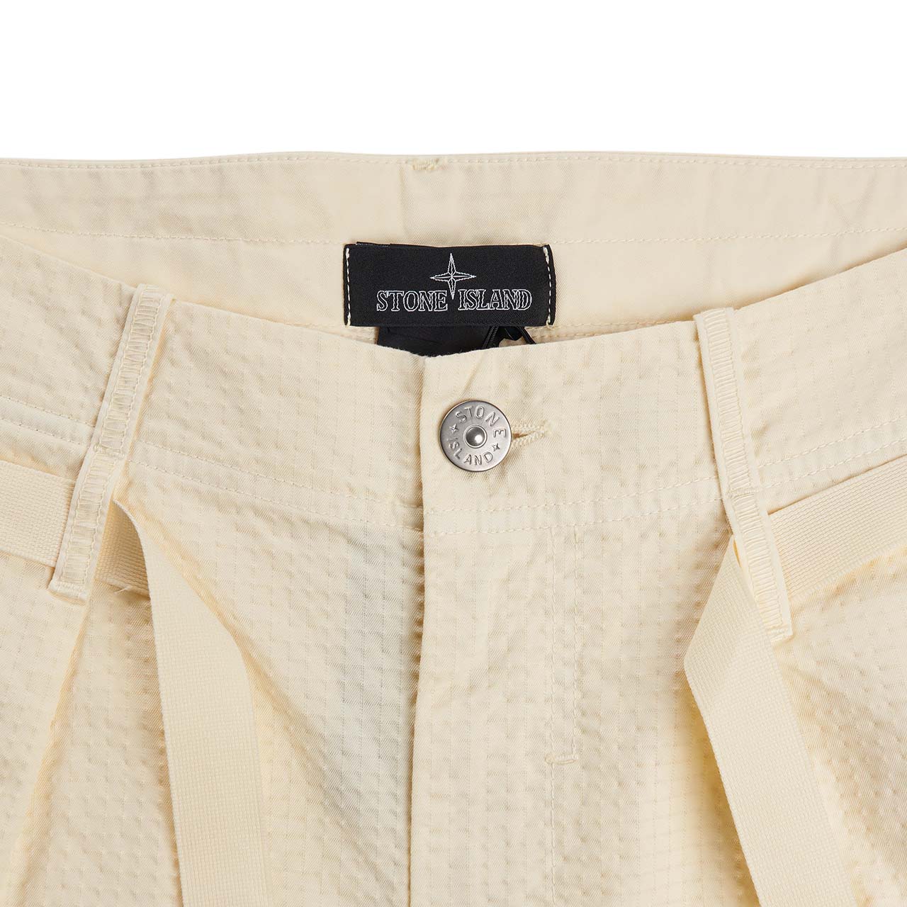 stone island shadow project bermuda shorts (butter) - a.plus
