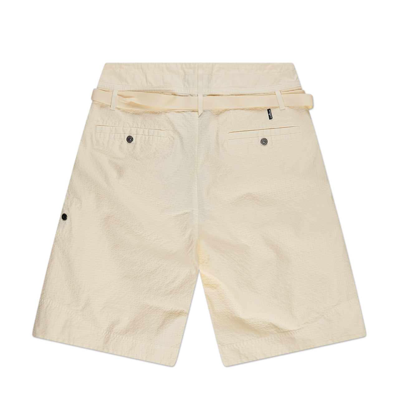 stone island shadow project bermuda shorts (butter) - a.plus
