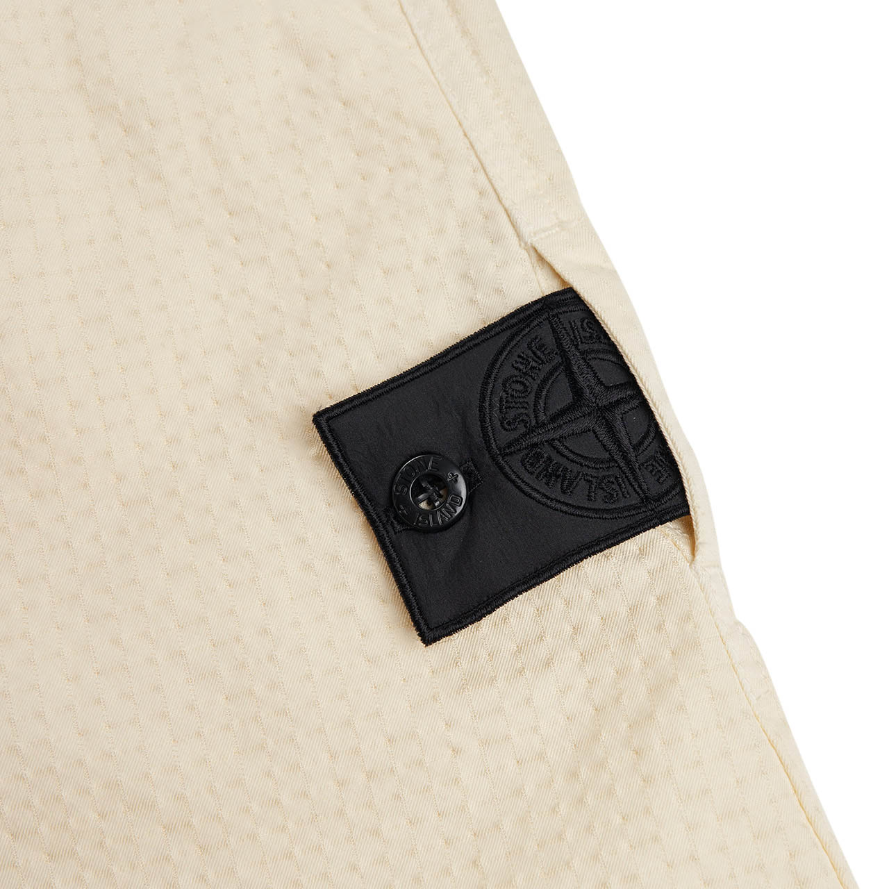 stone island shadow project bermuda shorts (butter) - a.plus