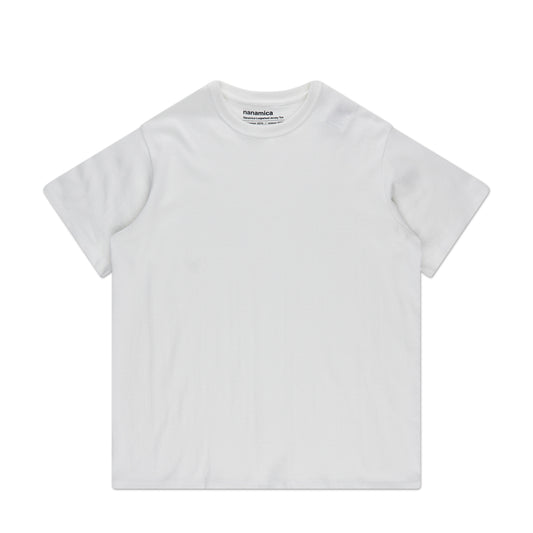 nanamica loopwheel coolmax jersey t-shirt (white) - a.plus