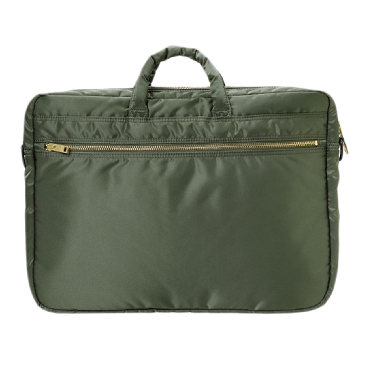 porter by yoshida tanker 2way briefcase (sage green) - 622-77544