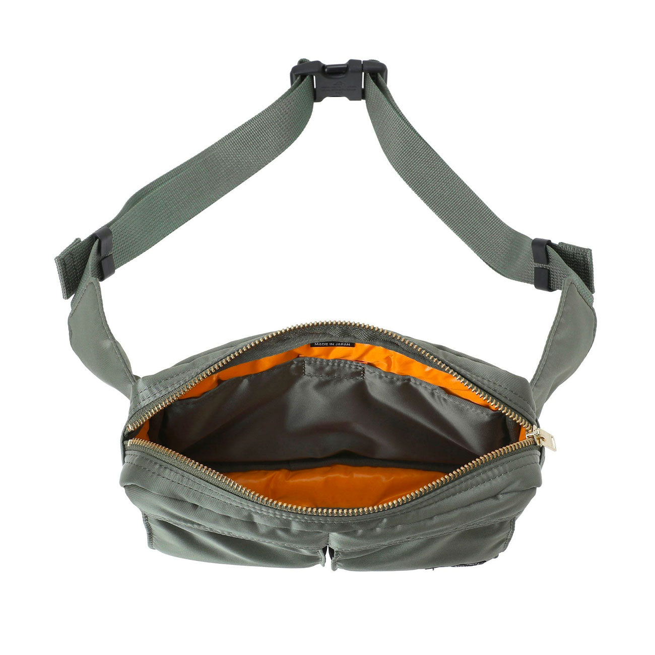 porter-yoshida & co. tanker waist bag (sage green)