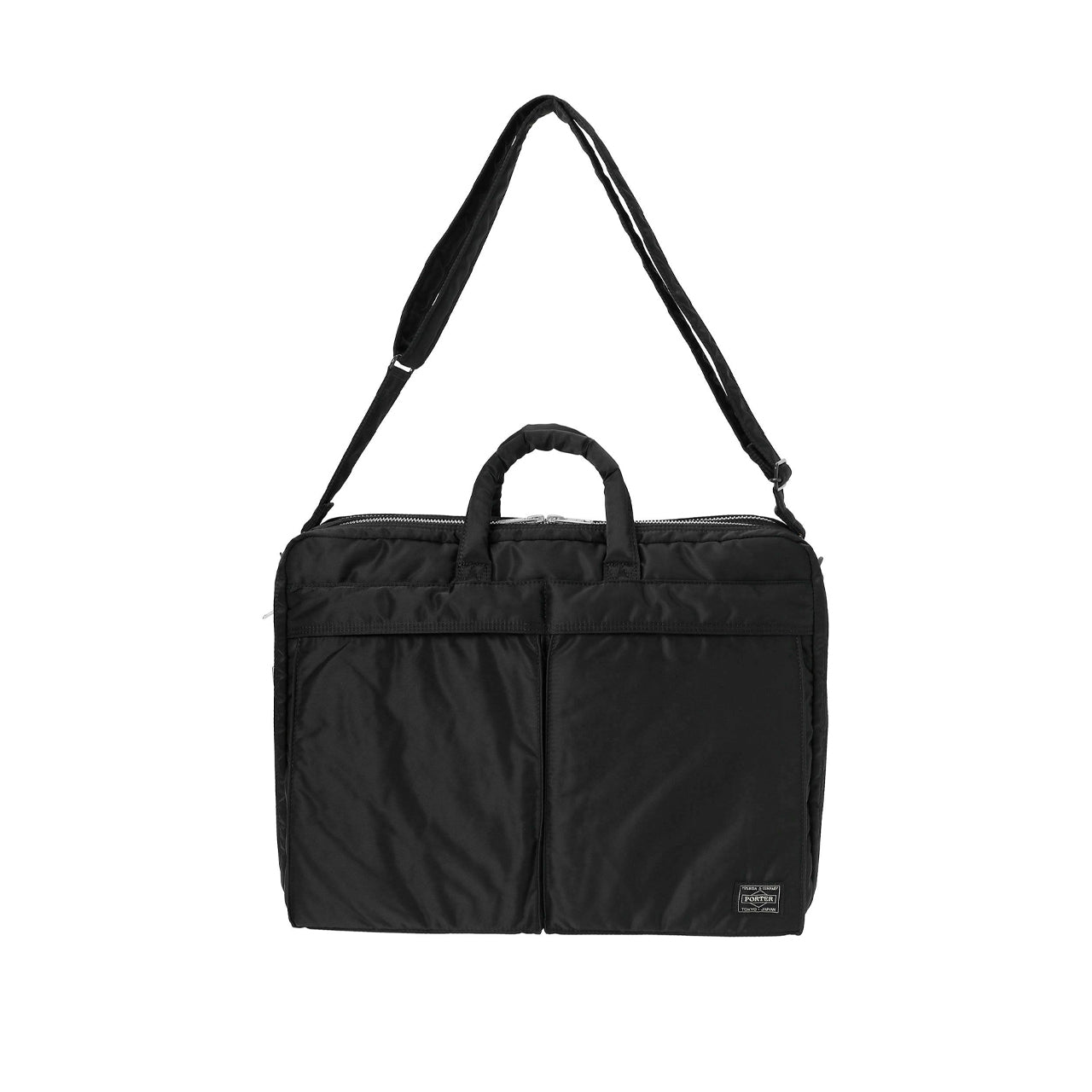 porter by yoshida tanker 2way briefcase (black)