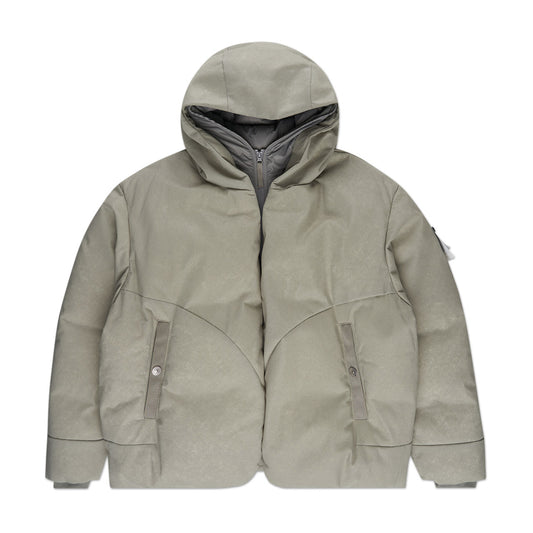 stone island shadow project real down jacket (oliv)