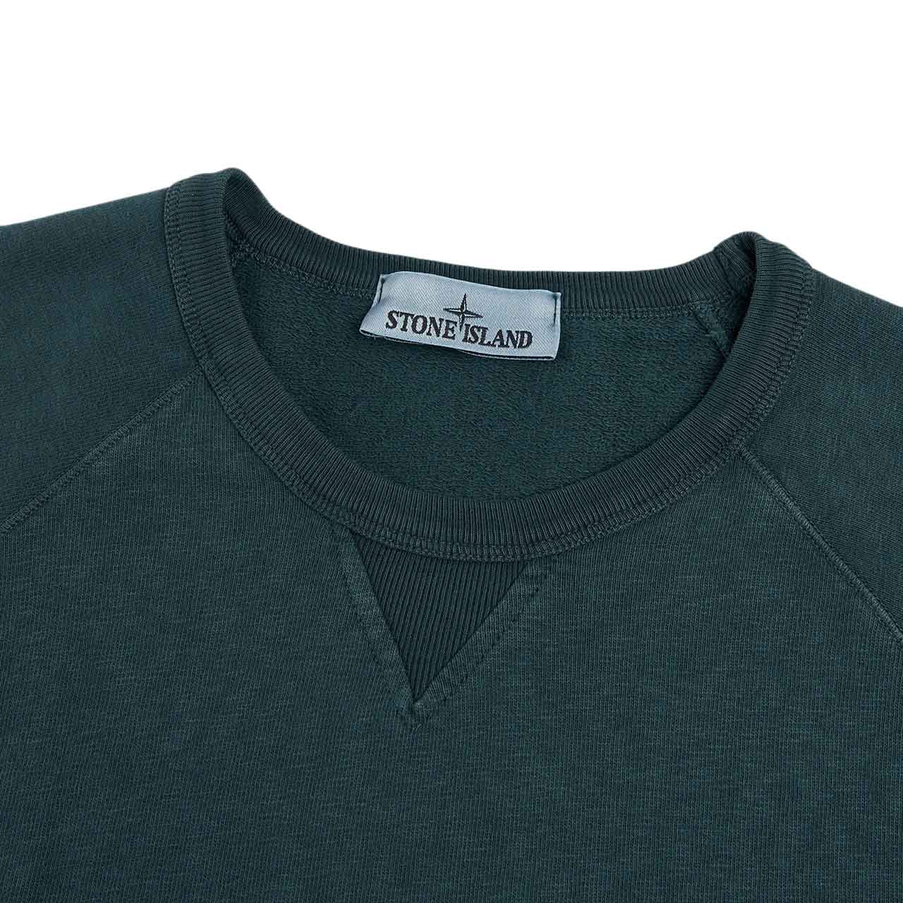 stein island sweatshirt (flaschengrün)