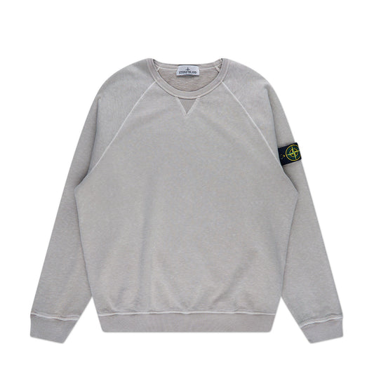 stone island sweatshirt contrast (dove grey)