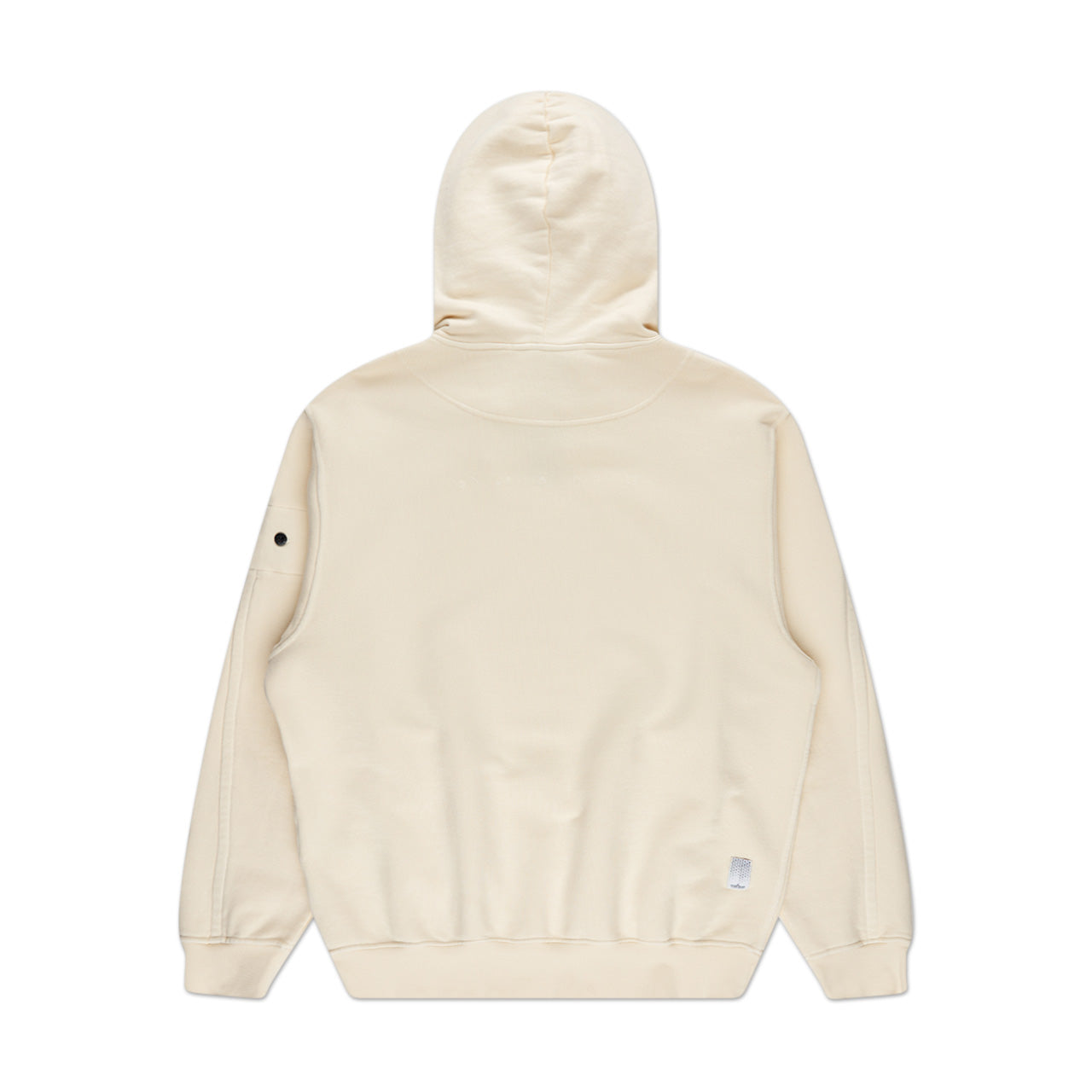 Stone island hoodie discount cream