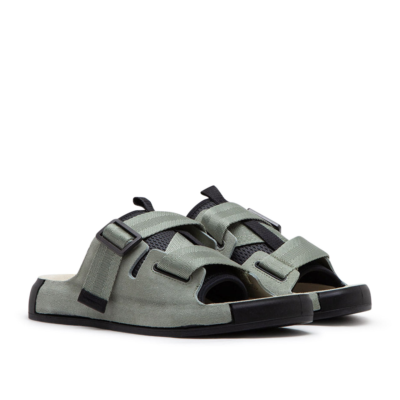 stone island shadow project sandal mud