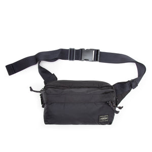 porter by yoshida force 2way waist bag (black)