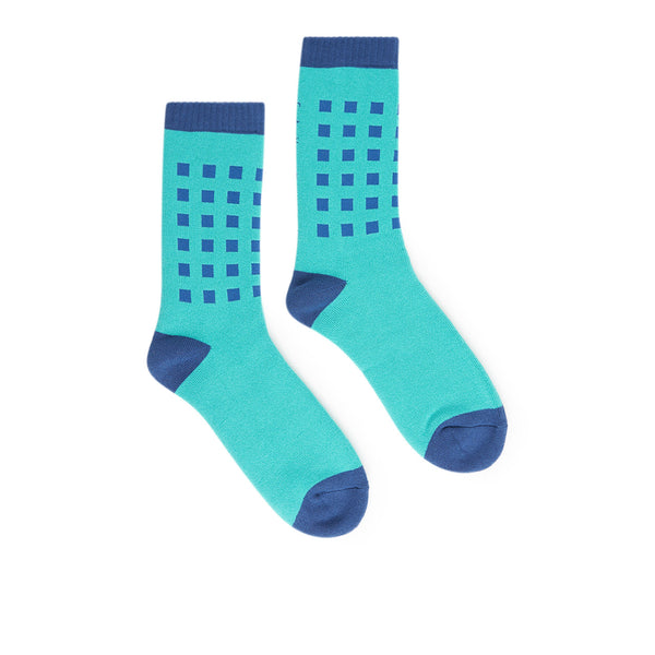 cav empt square dot socks turquoise CES22G01 a.plus