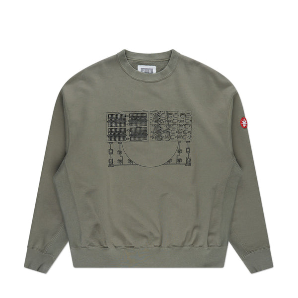 cav empt not identical to crew neck (green) - a.plus store