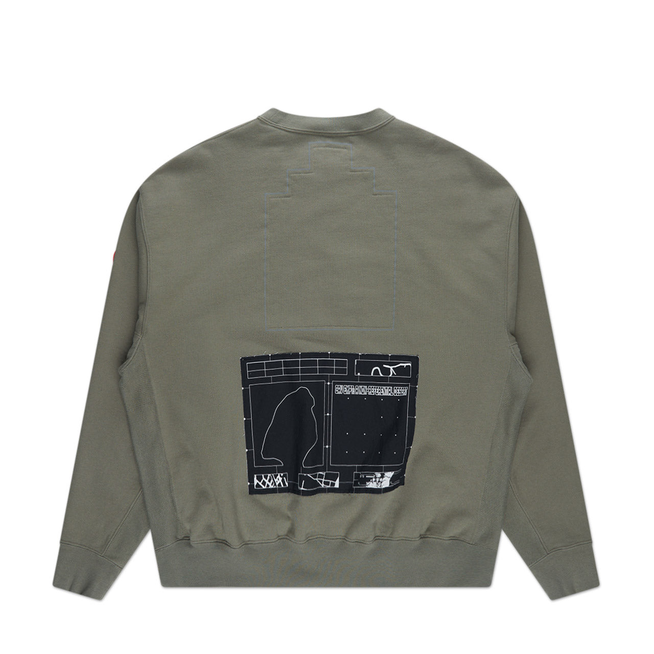 cav empt not identical to crew neck (green) - a.plus store