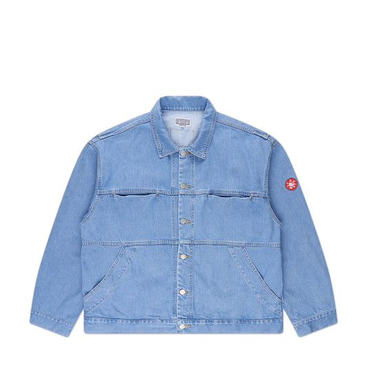 cav empt design wash denim jacket (blue)