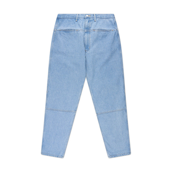 cav empt split design washed denim blue a.plus store