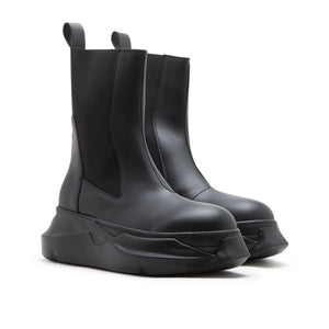 rick owens drkshdw beatle woven boots (black)