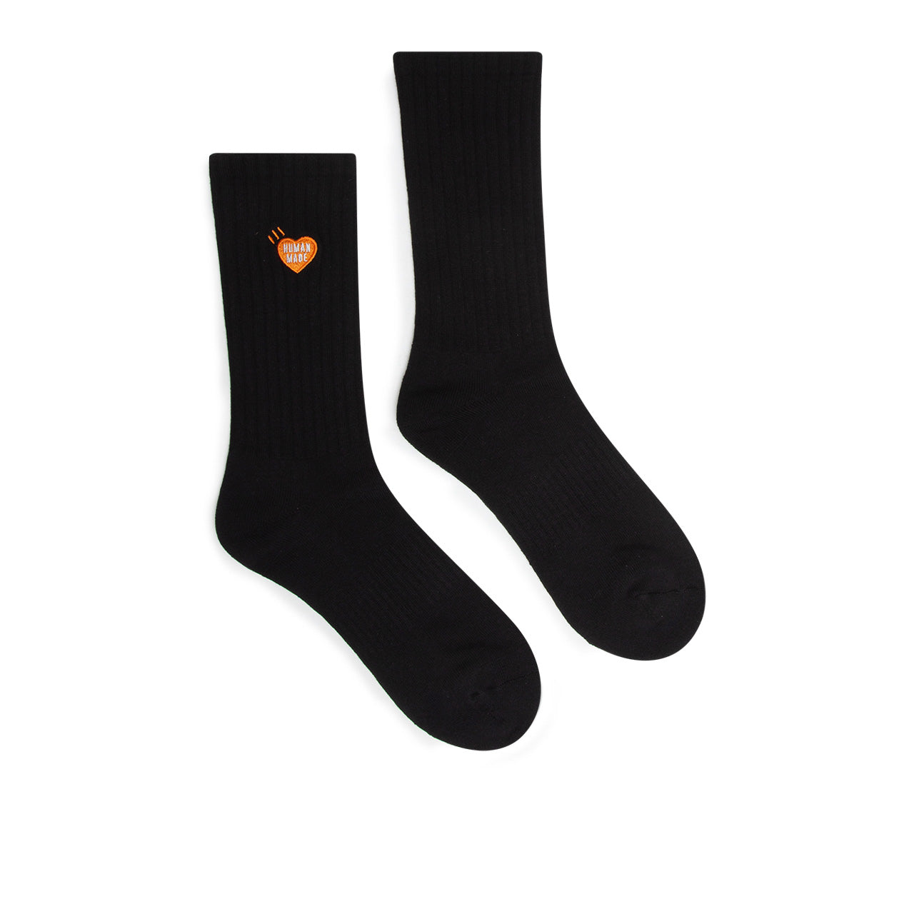 human made pile socks (black)