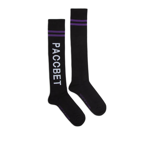 rassvet logo high socks knit (black)