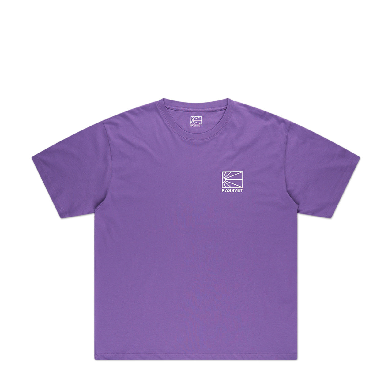 rassvet men logo t-shirt (purple)