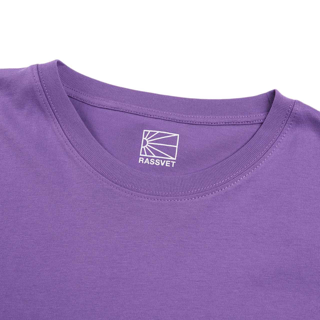 rassvet men logo t-shirt (purple)