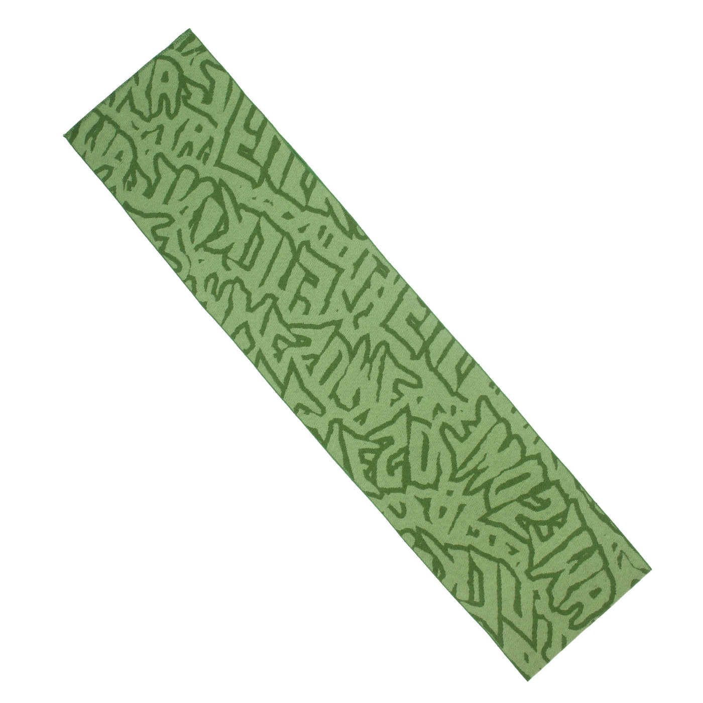 fucking awesome sticker stamp scarf (light green / green) PN4171 