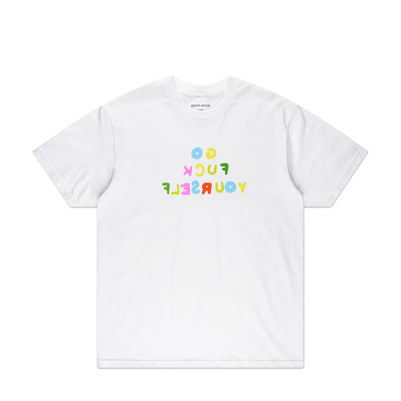 fucking awesome gfy t-shirt (weiß)