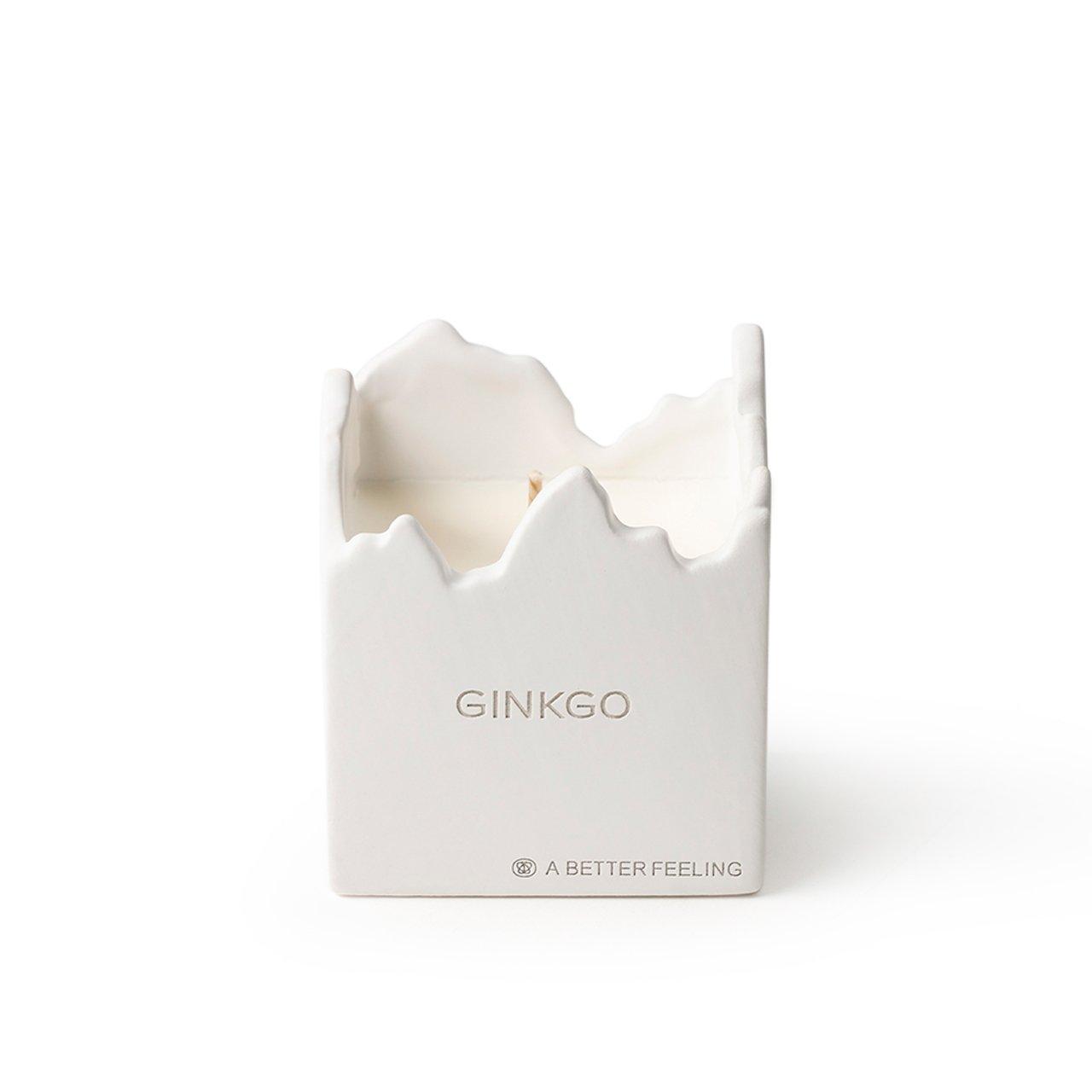 a better feeling a better feeling 'ginkgo' cermaic candle HW-CE-GK
