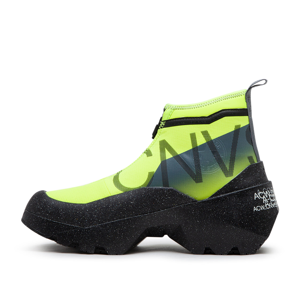 converse x a-cold-wall* geo forma boot hi (neon yellow / black)