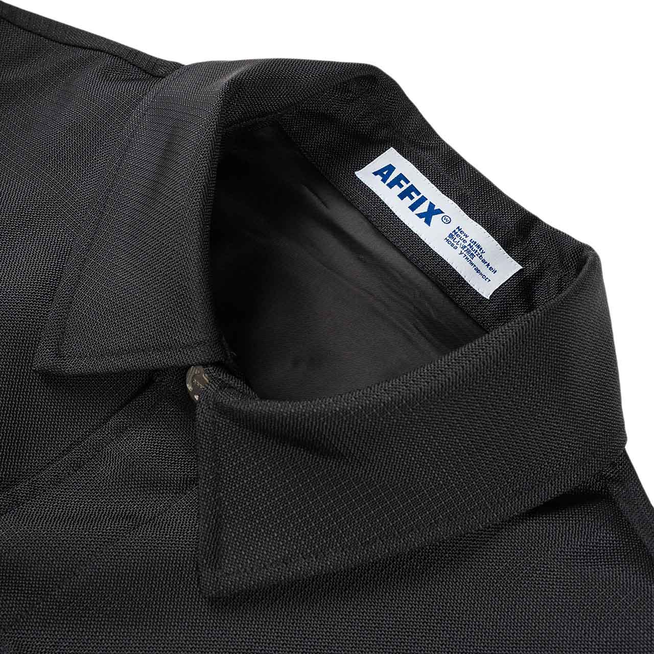 affix cordura double vent coat (black) - aw20co01 - a.plus - Image - 3