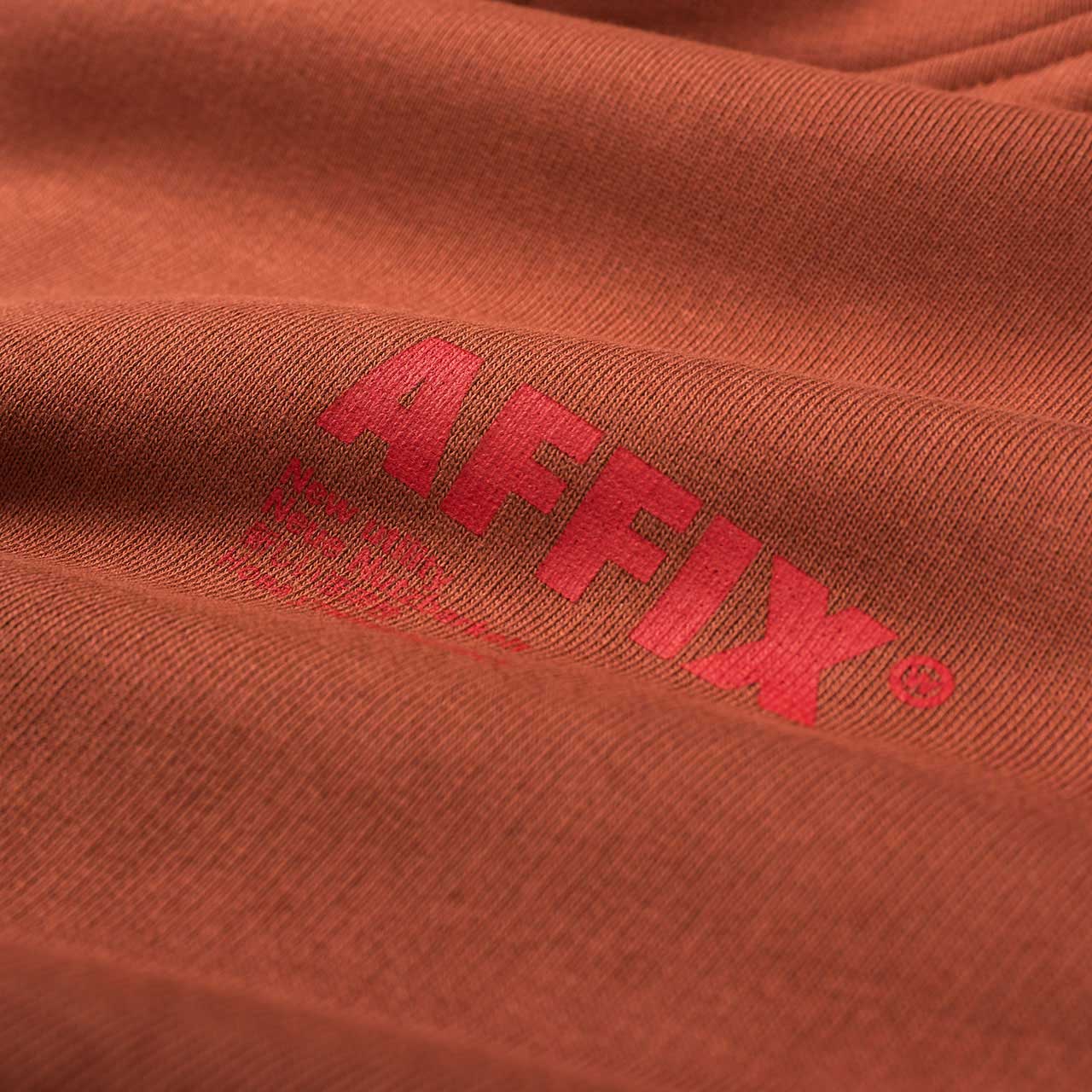 affix standardised logo hoodie (umber) - aw20ho01-umb - a.plus - Image - 7