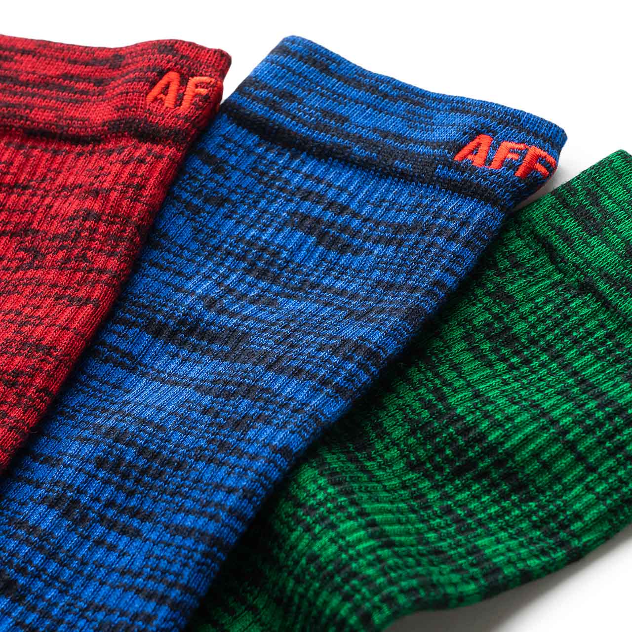 affix static sock 3 pack (red / green / blue) - aw20acc15 - a.plus - Image - 4
