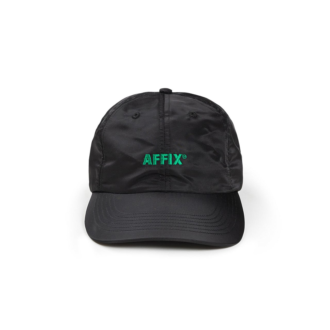 affix works affix nylon standard logo cap (black) AW20ACC04-blk