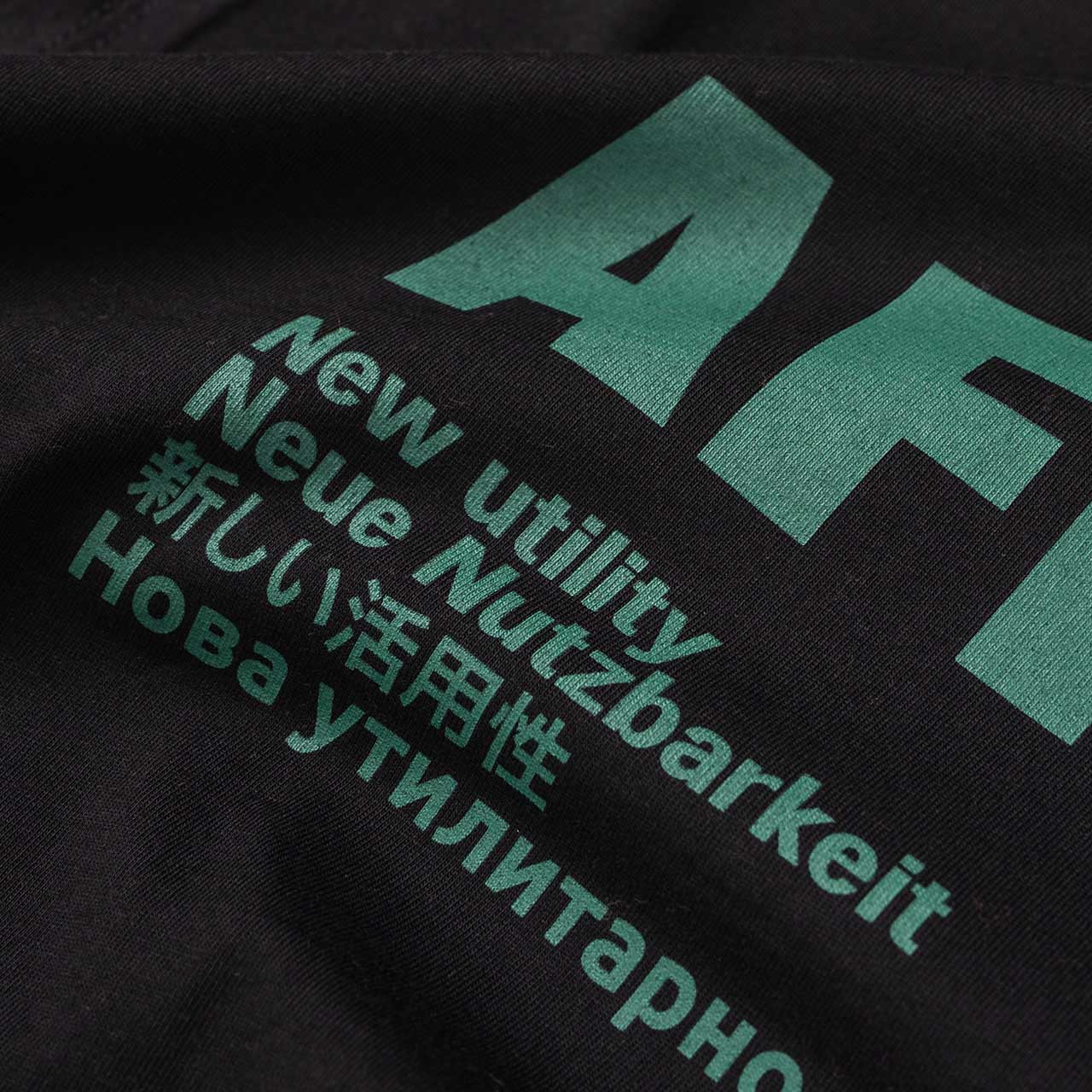 affix works affix standardised logo l/s t-shirt (black)