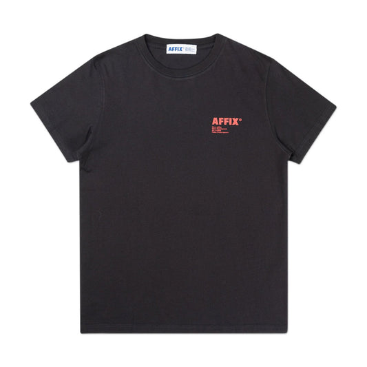affix works affix standardised logo t-shirt (black)