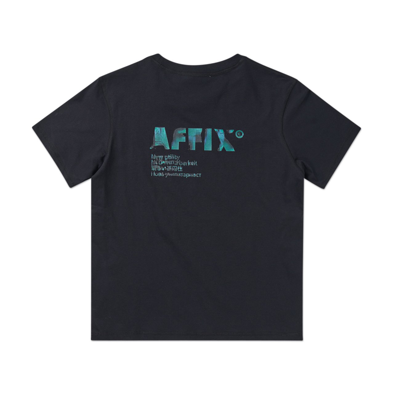 affix works affix works a.i. standardised logo t-shirt (black)