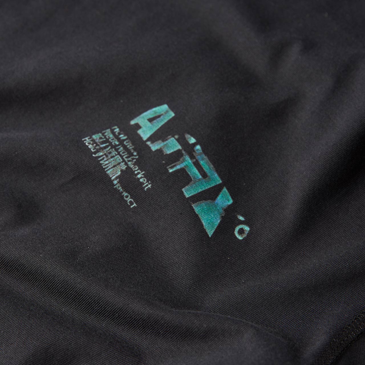 affix works a.i. standardised logo t-shirt (black) SS21TS11 - a.plus