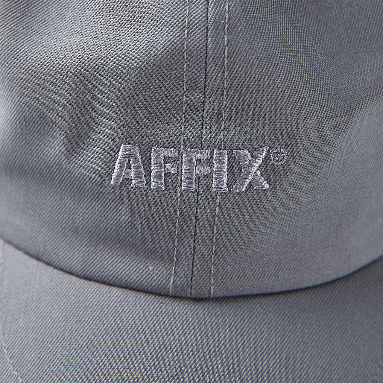 affix works affix works standard logo cap (grey) SS21AC11SPONESIZE