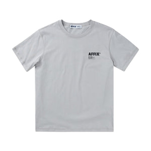 affix works affix works standardised logo t-shirt (powder grey)