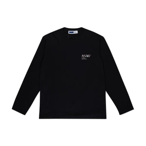 affxwrks affxwrks a.i. standardised logo longsleeve t-shirt (black)