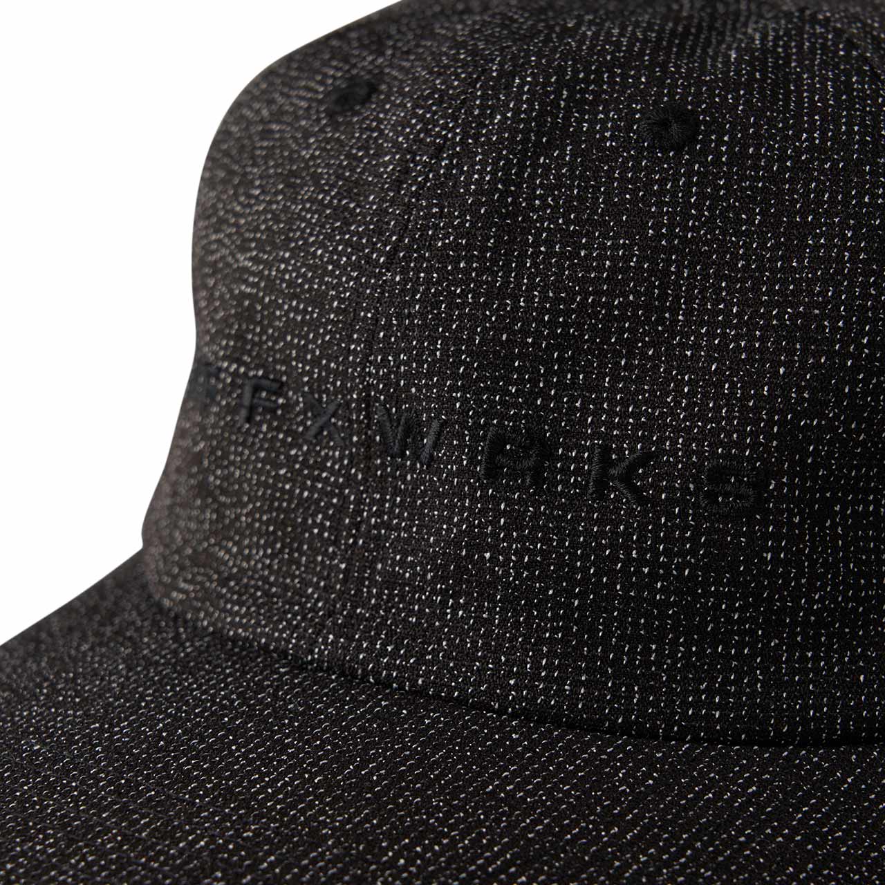 affxwrks affxwrks logo cap (static black) fw21ac11-blk