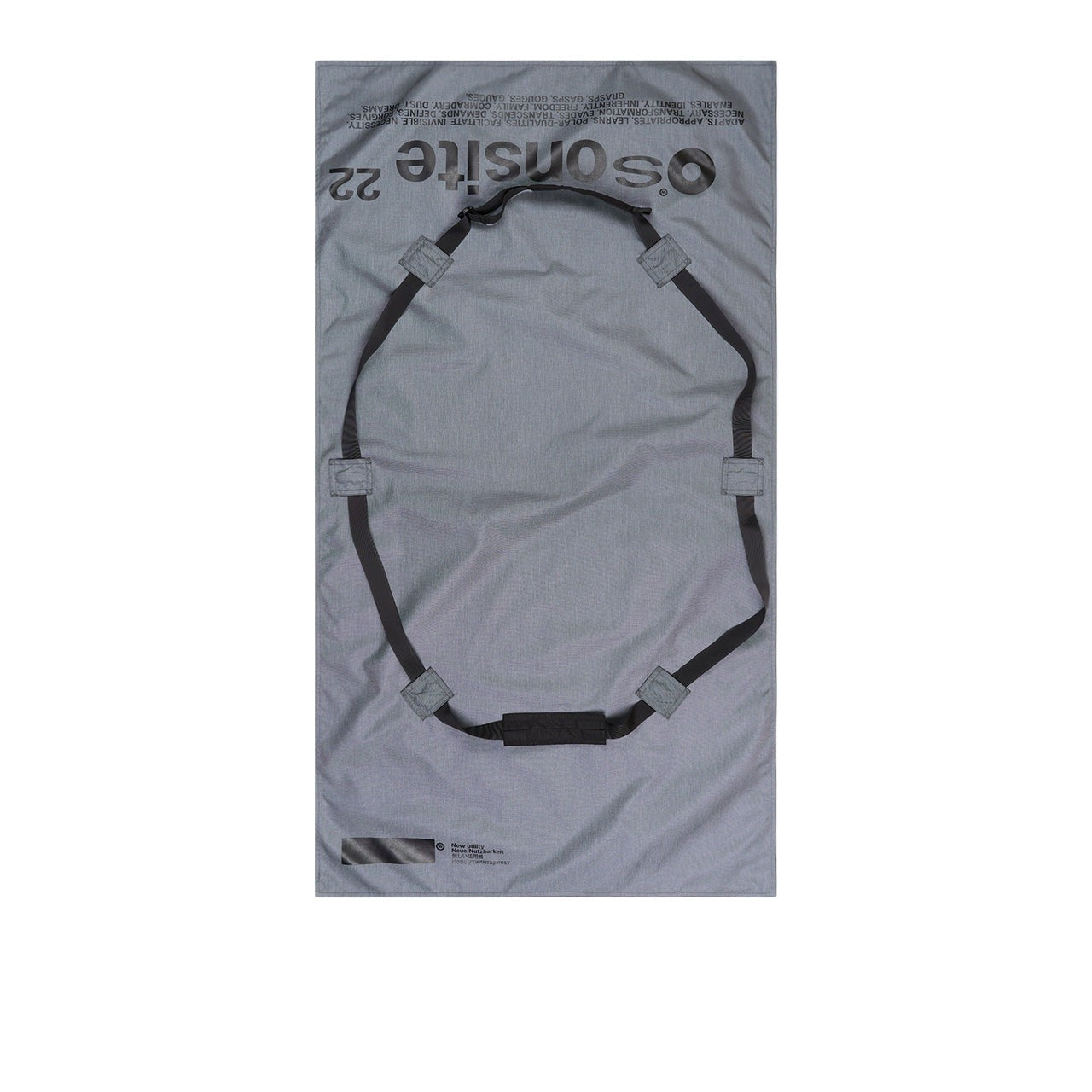 affxwrks affxwrks onsite bag (tarp grey) SS22AC07