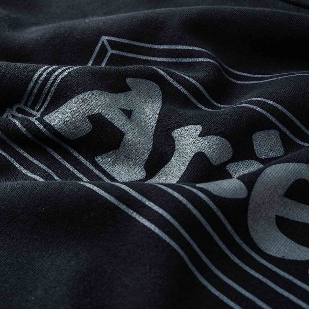aries 2 chains hoodie (black / grey) - fqar20008-blk - a.plus - Image - 4