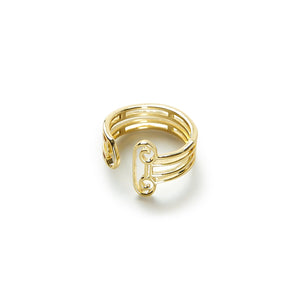 aries aries column ring (gold) SRAR90104-GDSPONESIZE