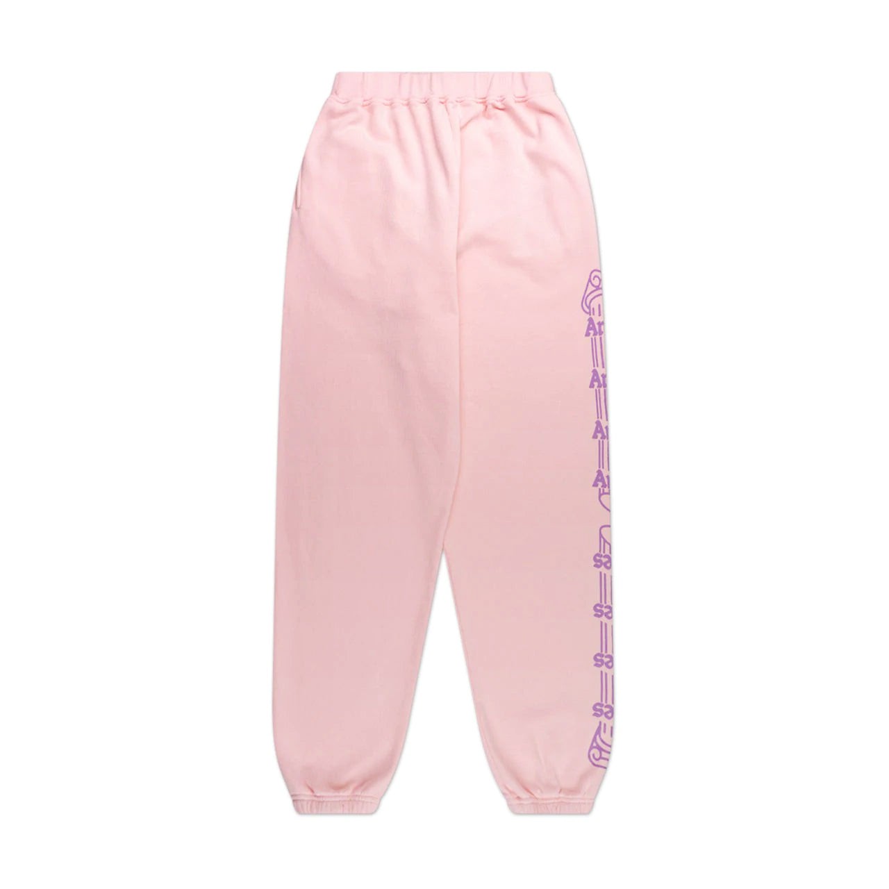 aries aries column sweatpants (pink)