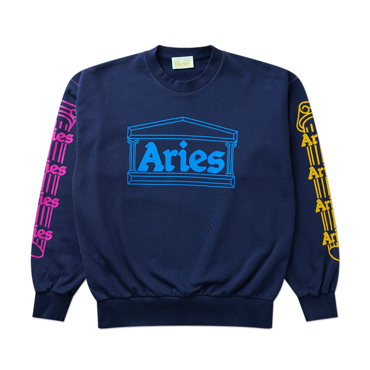 aries aries column sweatshirt (blue)