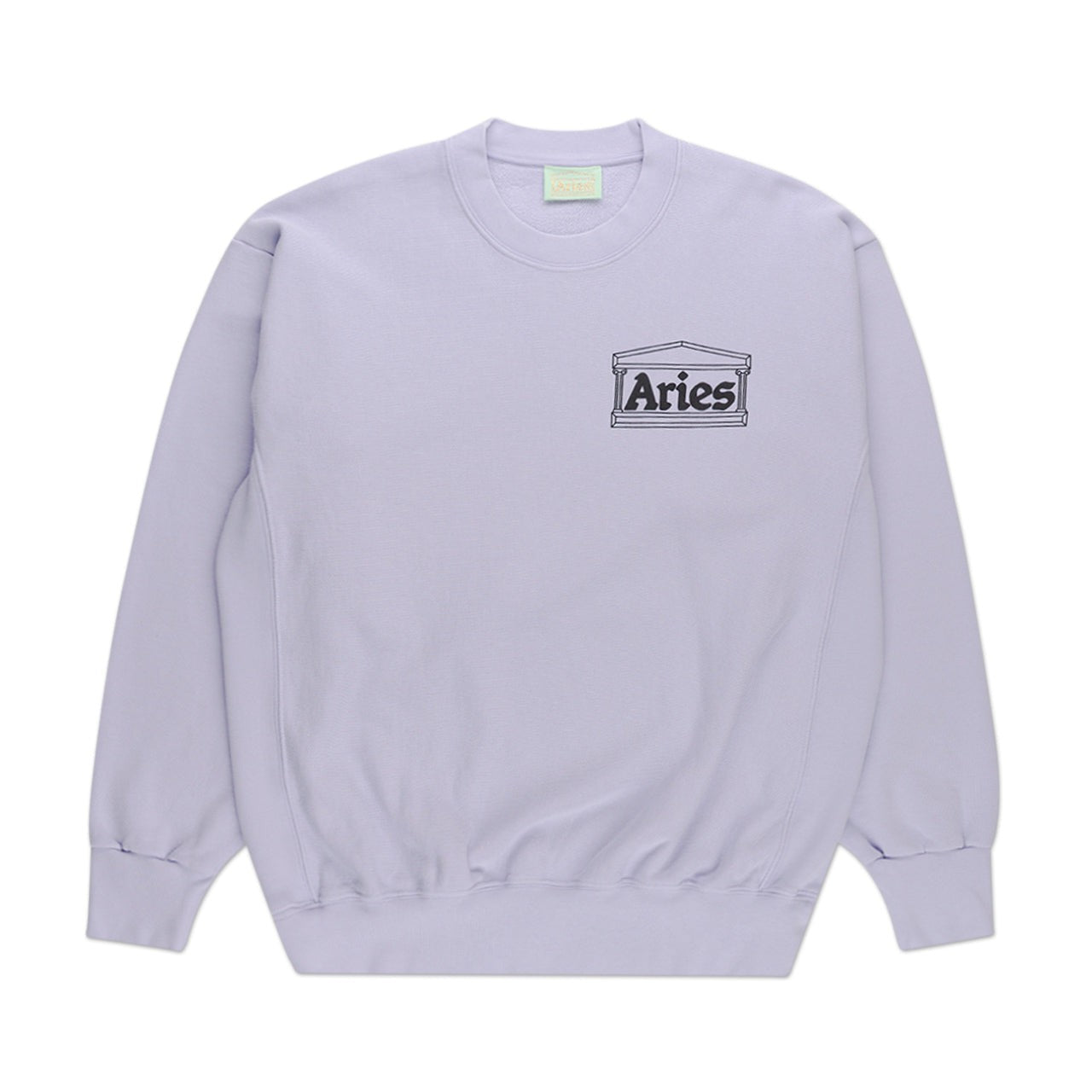aries aries premium temple sweatshirt (lilac)