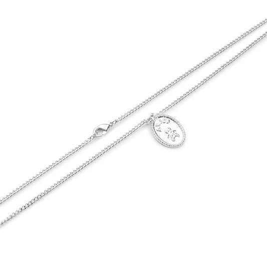 aries roman coin necklace (silver) - frar90016 - a.plus - Image - 1