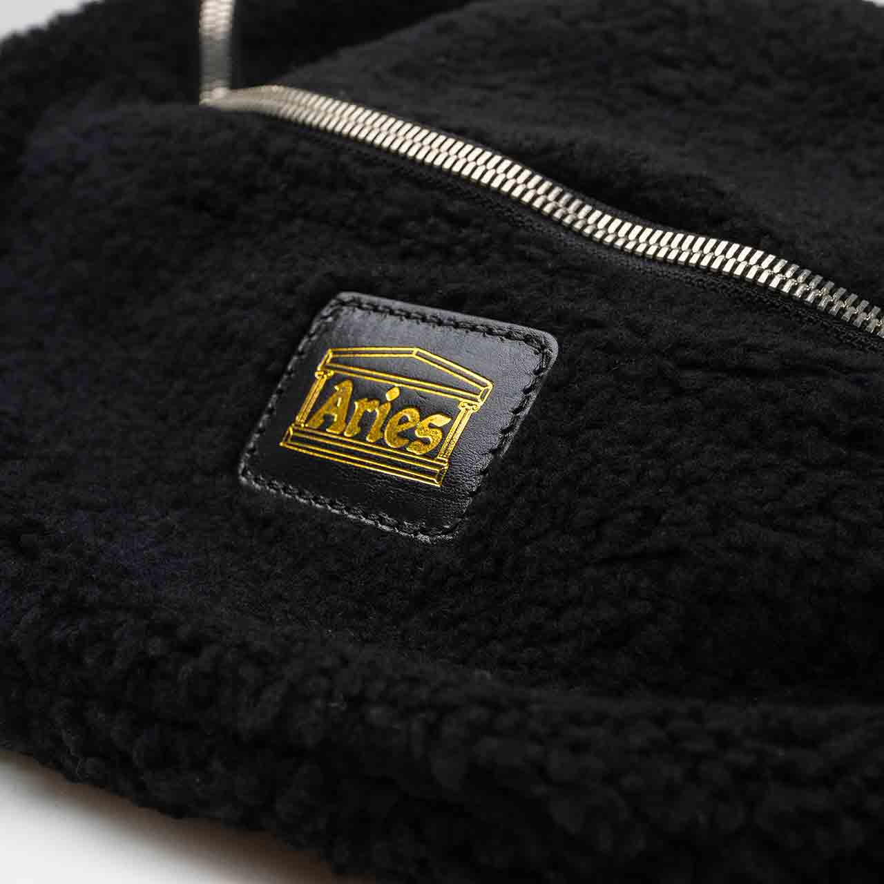 aries sheepskin elis bag (black) - spar10002 - a.plus - Image - 3